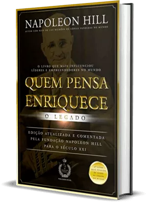 Livro Quem Pensa Enriquece