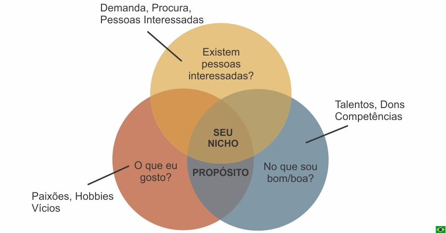Propósito de Vida - Escolha do Nicho de Mercado